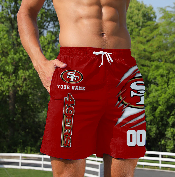 LIMITED EDITION - NEW PREMIUM NFL11 SF49 SAN FRANCISCO 49ERS SHORT PANTS