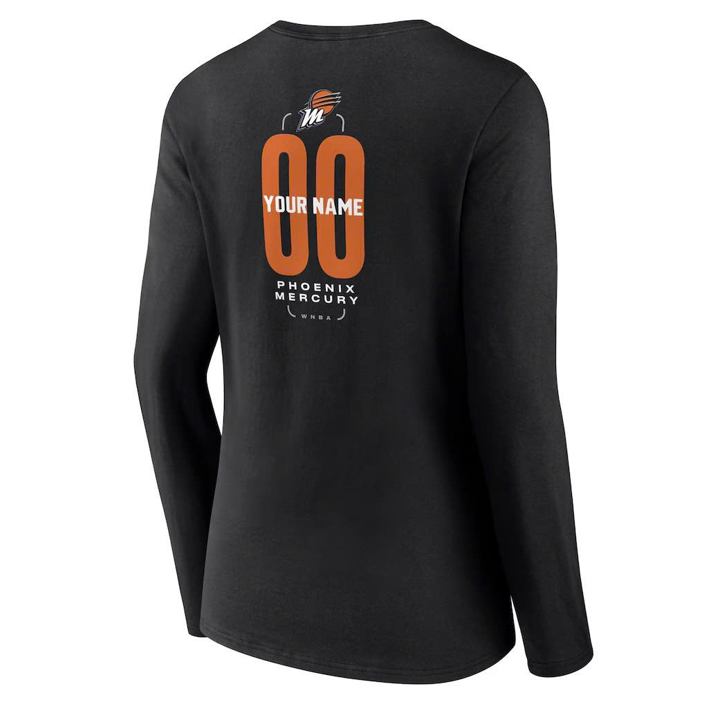 LIMITED EDITION - NEW CUSTOMIZED WNBA11 PNM PH MERCURY WOMEN'S V-NECK LONG SLEEVED SHIRT 11