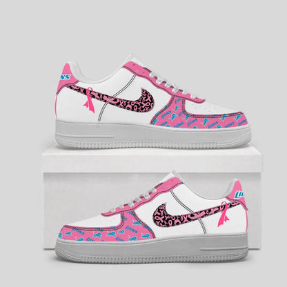 VIRAL EDITION - NEW CUSTOMIZED NFL04 DTL DETROIT LIONS AF1 SNEAKERS