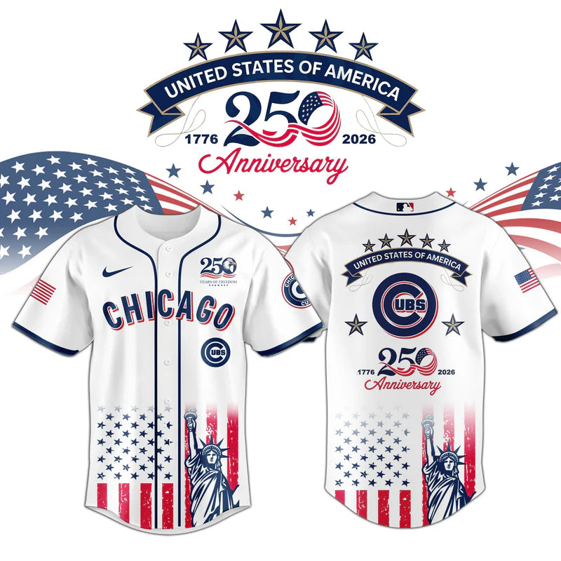 LIMITED EDITION - NEW CUSTOMIZED MLB04 CCS CHICAGO CUBS BASEBALL JERSEY
