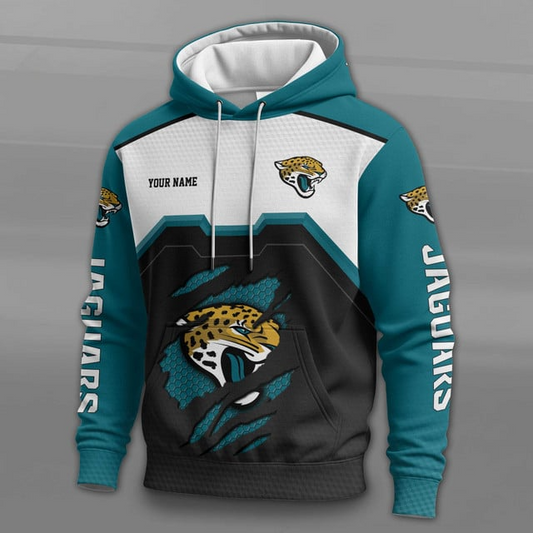 LIMITED EDITION - NEW CUSTOMIZED NFL30 JSJ JACKSONVILLE JAGUARS UNISEX T-SHIRT, POLO, HOODIE & JACKETS