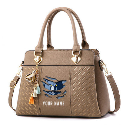 NBA Personalized Premium Handbag in Multiple Colors