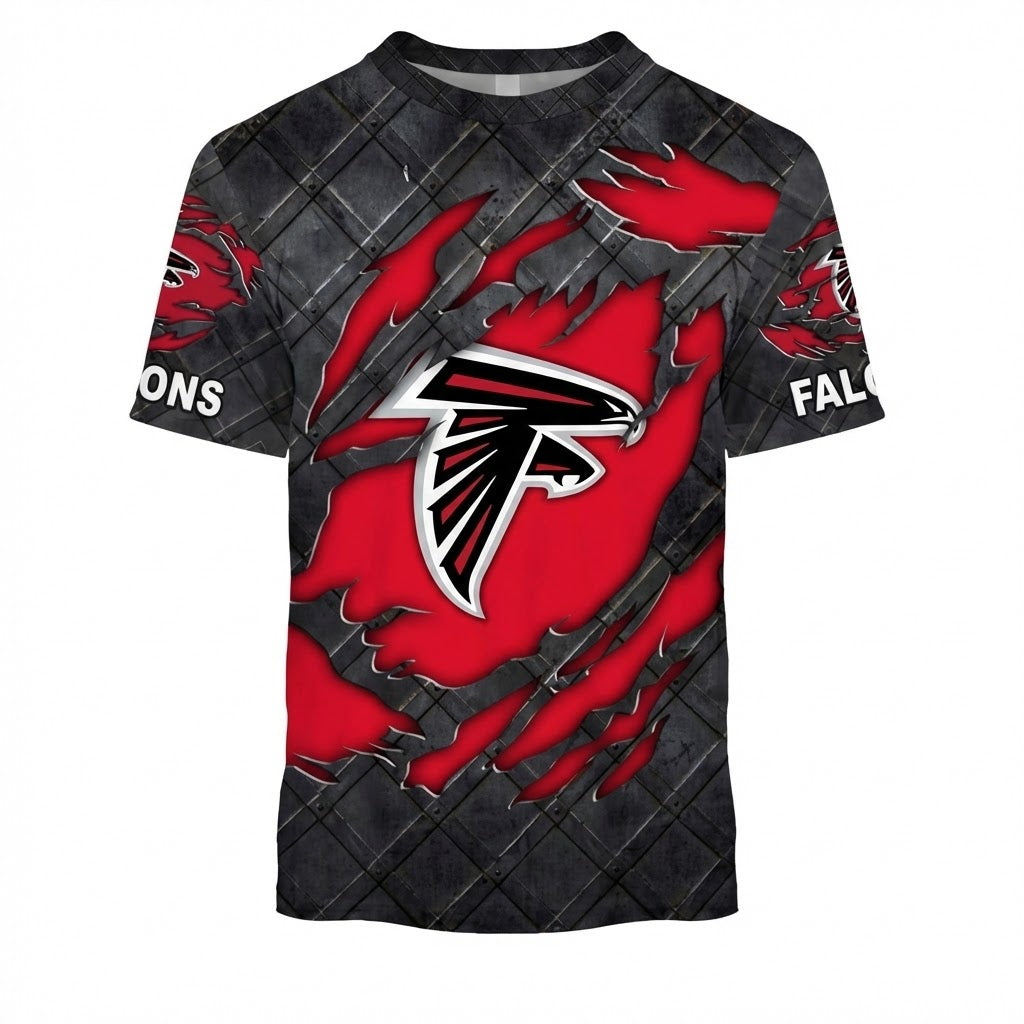 LIMITED EDITION - NEW CUSTOMIZED NFL18 ATF ATLANTA FALCONS UNISEX T-SHIRT, POLO, HOODIE & JACKETS