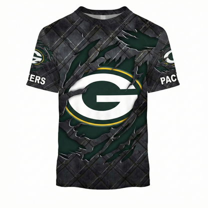 LIMITED EDITION - NEW CUSTOMIZED NFL08 GBP GREEN BAY PACKERS UNISEX T-SHIRT, POLO, HOODIE & JACKETS