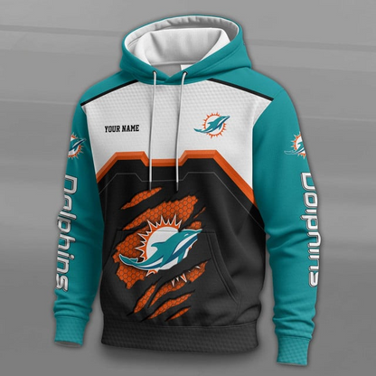 LIMITED EDITION - NEW CUSTOMIZED NFL19 MDP MIAMI DOLPHINS UNISEX T-SHIRT, POLO, HOODIE & JACKETS