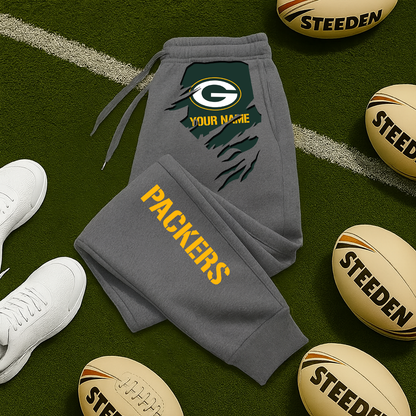 LIMITED EDITION - NEW PERSONALIZED NFL08 GBP GREEN BAY PACKERS JOGGERS