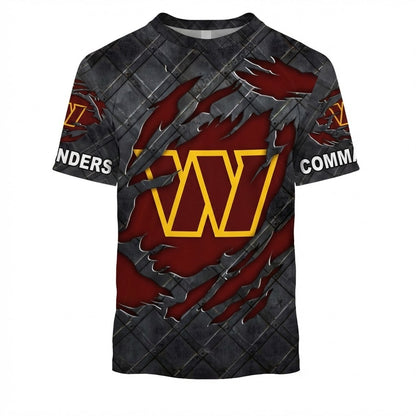 LIMITED EDITION - NEW CUSTOMIZED NFL12 WTC WASHINGTON COMMANDERS UNISEX T-SHIRT, POLO, HOODIE & JACKETS