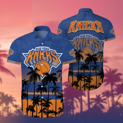 LIMITED EDITION - NEW CUSTOMIZED NBA04 NYK NEW YORK KNICKS UNISEX HAWAIIAN SHIRT
