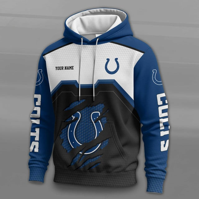 LIMITED EDITION - NEW CUSTOMIZED NFL17 IDC INDIANAPOLIS COLTS UNISEX T-SHIRT, POLO, HOODIE & JACKETS