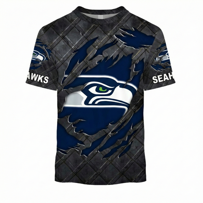 LIMITED EDITION - NEW CUSTOMIZED NFL06 SSH SEATTLE SEAHAWKS UNISEX T-SHIRT, POLO, HOODIE & JACKETS