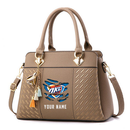 NBA Personalized Premium Handbag in Multiple Colors
