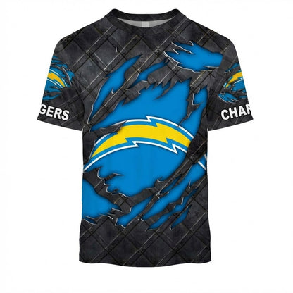 LIMITED EDITION - NEW CUSTOMIZED NFL09 LAC LOS ANGELES CHARGERS UNISEX T-SHIRT, POLO, HOODIE & JACKETS