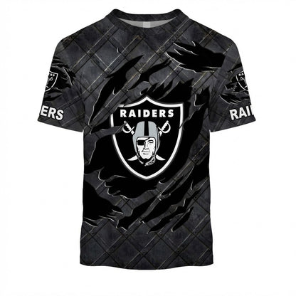 LIMITED EDITION - NEW CUSTOMIZED NFL07 LVR LAS VEGAS RAIDERS UNISEX T-SHIRT, POLO, HOODIE & JACKETS