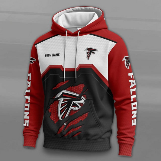 LIMITED EDITION - NEW CUSTOMIZED NFL18 ATF ATLANTA FALCONS UNISEX T-SHIRT, POLO, HOODIE & JACKETS