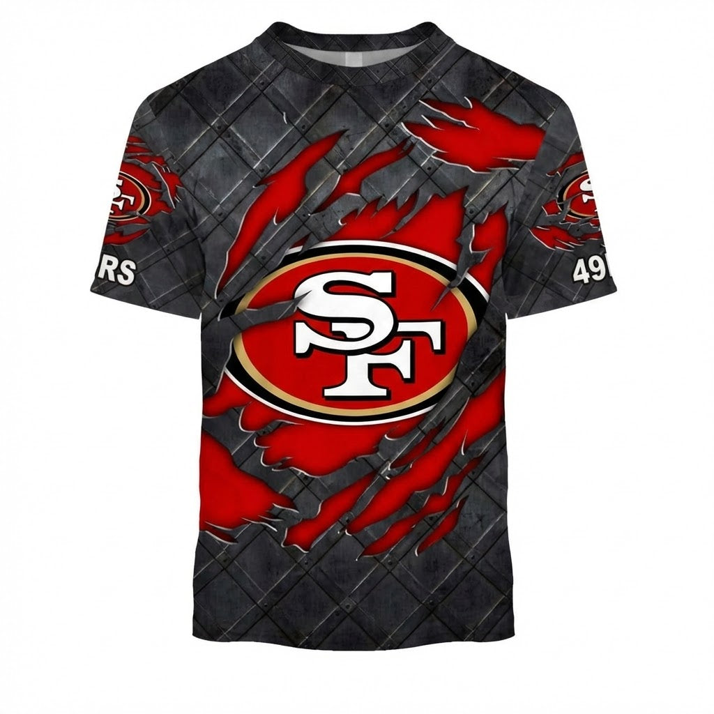 LIMITED EDITION - NEW CUSTOMIZED NFL11 SF49 SAN FRANCISCO 49ERS UNISEX T-SHIRT, POLO, HOODIE & JACKETS