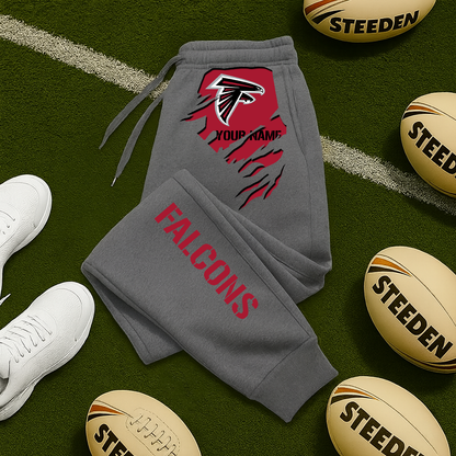 LIMITED EDITION - NEW PERSONALIZED NFL18 ATF ATLANTA FALCONS JOGGERS