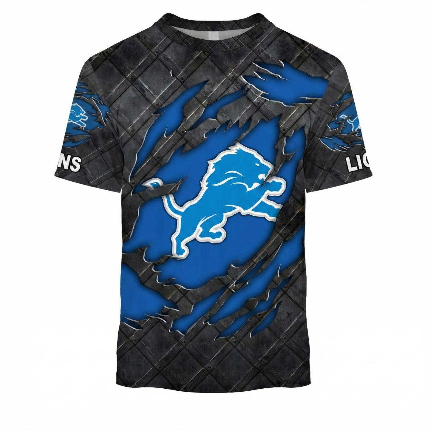 LIMITED EDITION - NEW CUSTOMIZED NFL04 DTL DETROIT LIONS UNISEX T-SHIRT, POLO, HOODIE & JACKETS