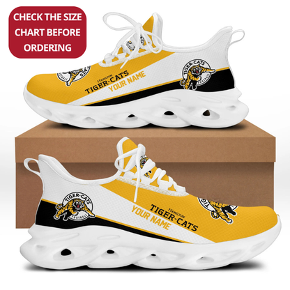 [FAN EXCLUSIVE] NEW CUSTOMIZED CFL04 HAM HAMILTON TIGER-CATS MAX SOUL SHOES