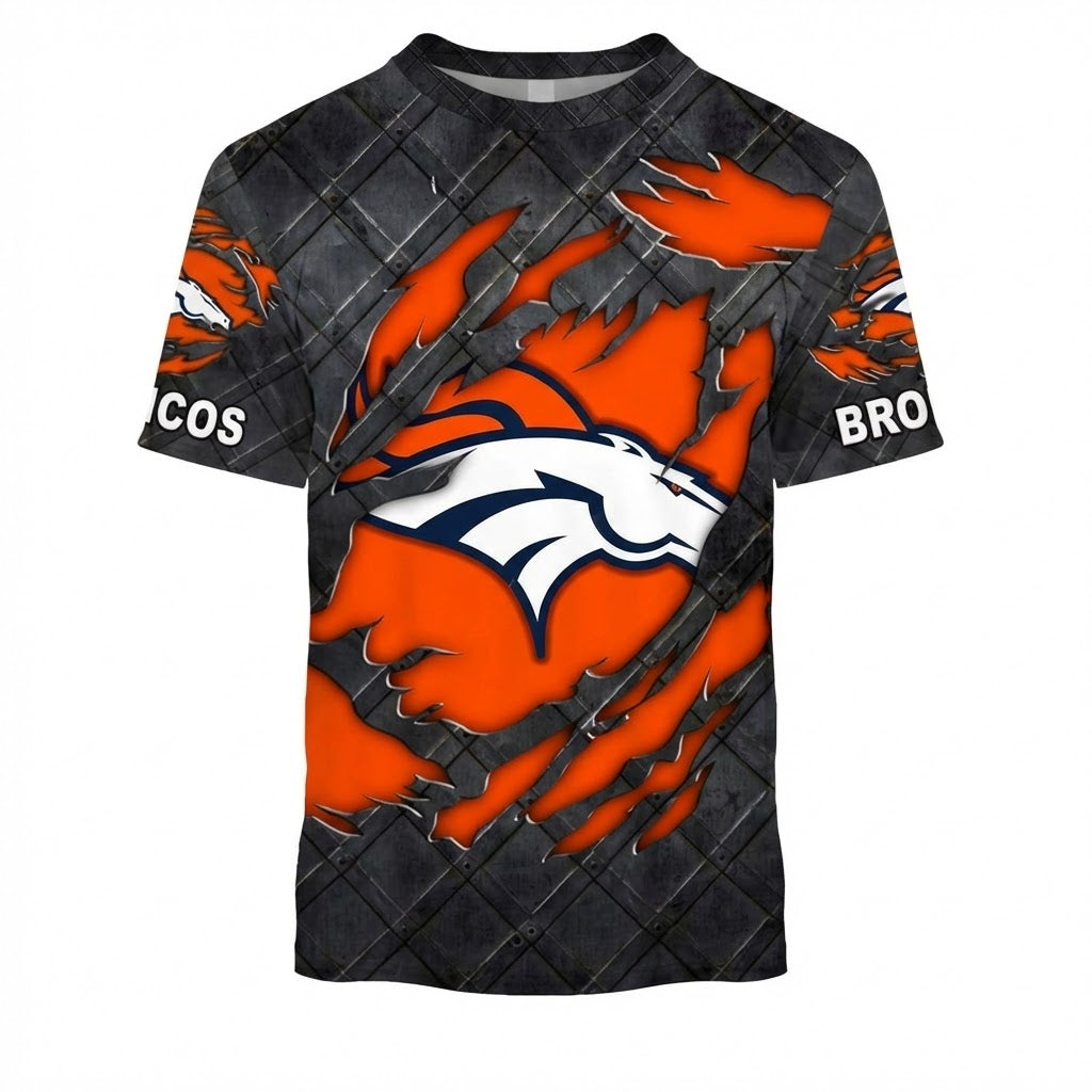 LIMITED EDITION - NEW CUSTOMIZED NFL13 DVB DENVER BRONCOS UNISEX T-SHIRT, POLO, HOODIE & JACKETS