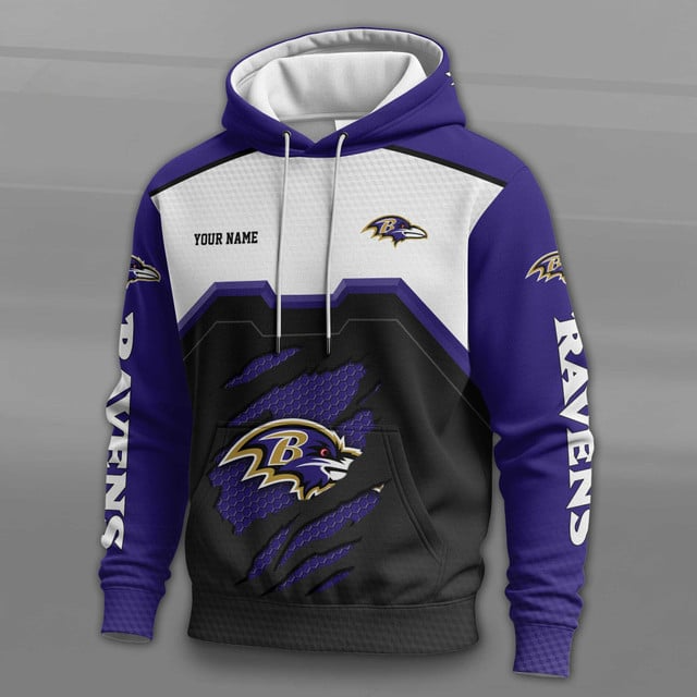 LIMITED EDITION - NEW CUSTOMIZED NFL28 BTR BALTIMORE RAVENS UNISEX T-SHIRT, POLO, HOODIE & JACKETS