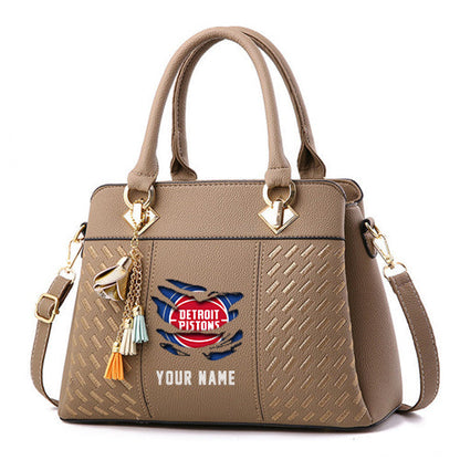 NBA Personalized Premium Handbag in Multiple Colors