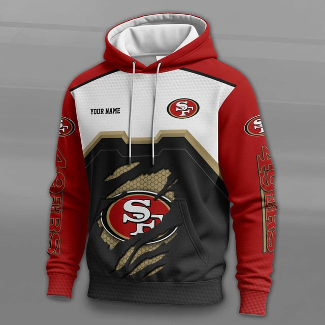 LIMITED EDITION - NEW CUSTOMIZED NFL11 SF49 SAN FRANCISCO 49ERS UNISEX T-SHIRT, POLO, HOODIE & JACKETS