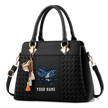 NBA Personalized Premium Handbag in Multiple Colors
