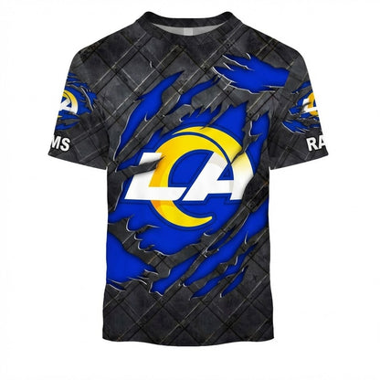 LIMITED EDITION - NEW CUSTOMIZED NFL22 LAR LOS ANGELES RAMS UNISEX T-SHIRT, POLO, HOODIE & JACKETS
