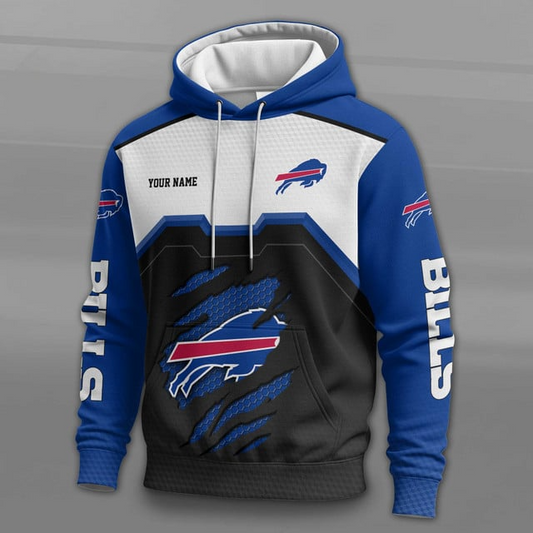 LIMITED EDITION - NEW CUSTOMIZED NFL03 BFB BUFFALO BILLS UNISEX T-SHIRT, POLO, HOODIE & JACKETS