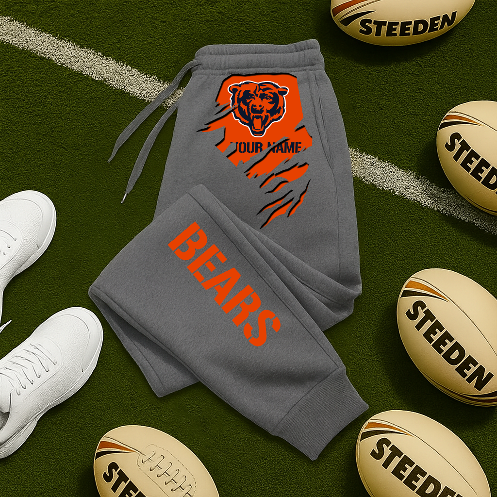 LIMITED EDITION - NEW PERSONALIZED NFL26 CCB CHICAGO BEARS JOGGERS
