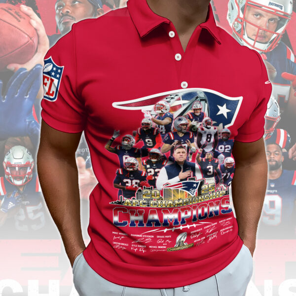 LIMITED EDITION - NEW CUSTOMIZED NFL27 NEP NEW ENGLAND PATRIOTS UNISEX T-SHIRT, POLO, HOODIE & JACKETS