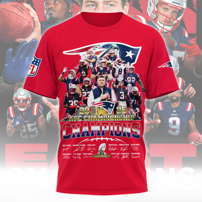LIMITED EDITION - NEW CUSTOMIZED NFL27 NEP NEW ENGLAND PATRIOTS UNISEX T-SHIRT, POLO, HOODIE & JACKETS