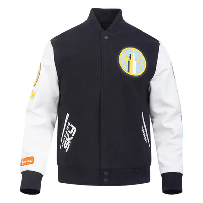 LIMITED EDITION - NEW CUSTOMIZED WNBA02 CCS CH SKY BASEBALL JACKET, SATIN VARSITY JACKET 09