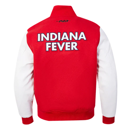 LIMITED EDITION - NEW CUSTOMIZED WNBA06 IDF IN FEVER BASEBALL JACKET, SATIN VARSITY JACKET 10