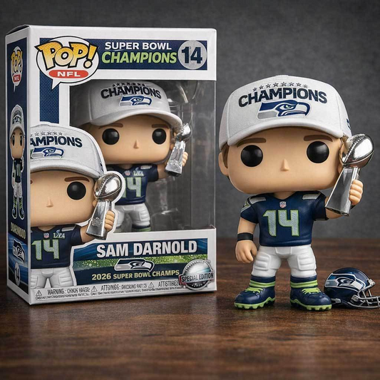 LIMITED EDITION - NEW CUSTOMIZED NFL06 SSH SEATTLE SEAHAWKS CHAMPIONS ACRYLIC BLOCK 23