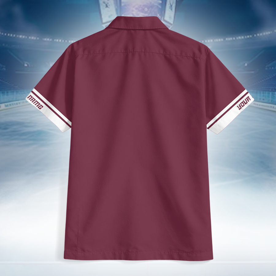 LIMITED EDITION - NEW CUSTOMIZED NHL05 CAL COLORADO AVALANCHE UNISEX HAWAIIAN SHIRT