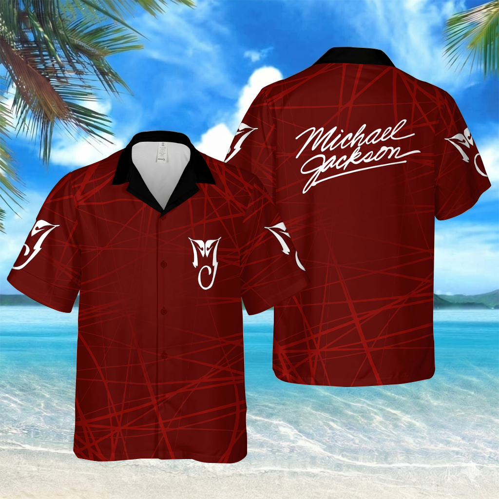 [FAN EXCLUSIVE] NEW CUSTOMIZED MICHAEL JACKSON UNISEX HAWAIIAN SHIRT