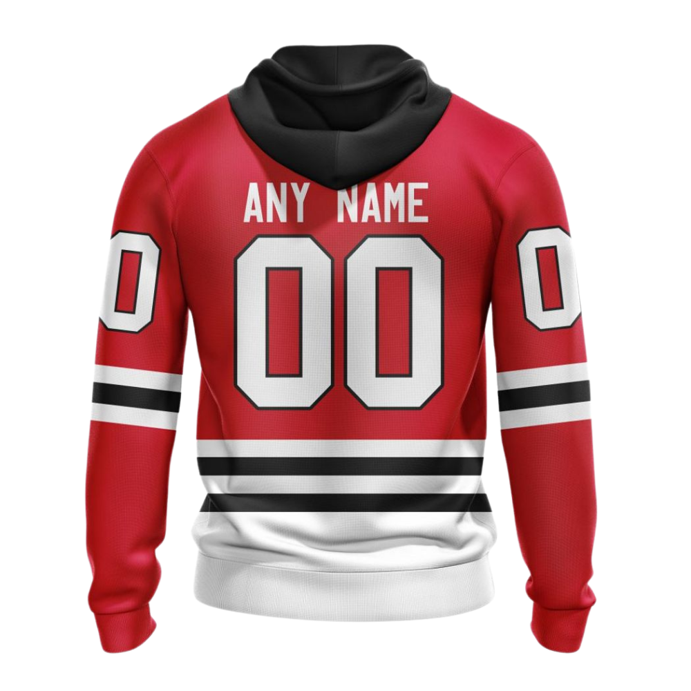 LIMITED EDITION - NEW CUSTOMIZED NHL08 CBH CHICAGO BLACKHAWKS COMBO HOODIE & LONGPANTS