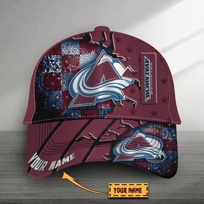 VIRAL EDITON - NEW CUSTOMIZED NHL05 CAL COLORADO AVALANCHE CLASSIC CAP