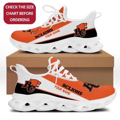 [FAN EXCLUSIVE] NEW CUSTOMIZED CFL05 BCL BC LIONS MAX SOUL SHOES