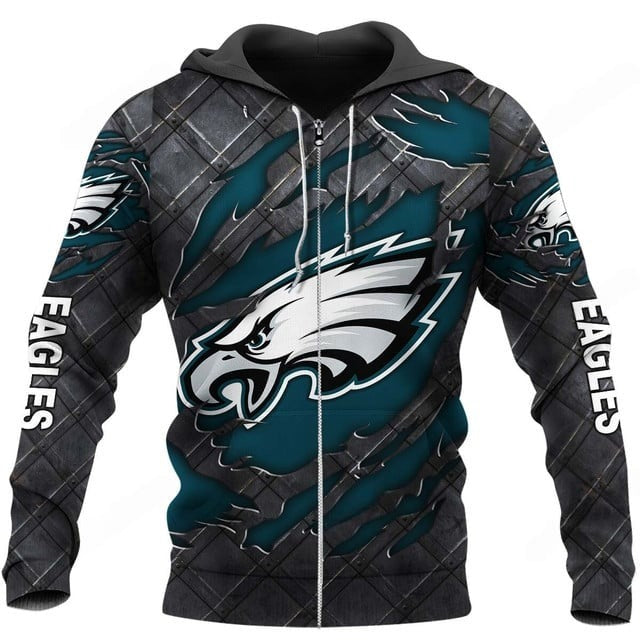 LIMITED EDITION - NEW CUSTOMIZED NFL02 PPE PHILADELPHIA EAGLES UNISEX T-SHIRT, POLO, HOODIE & JACKETS