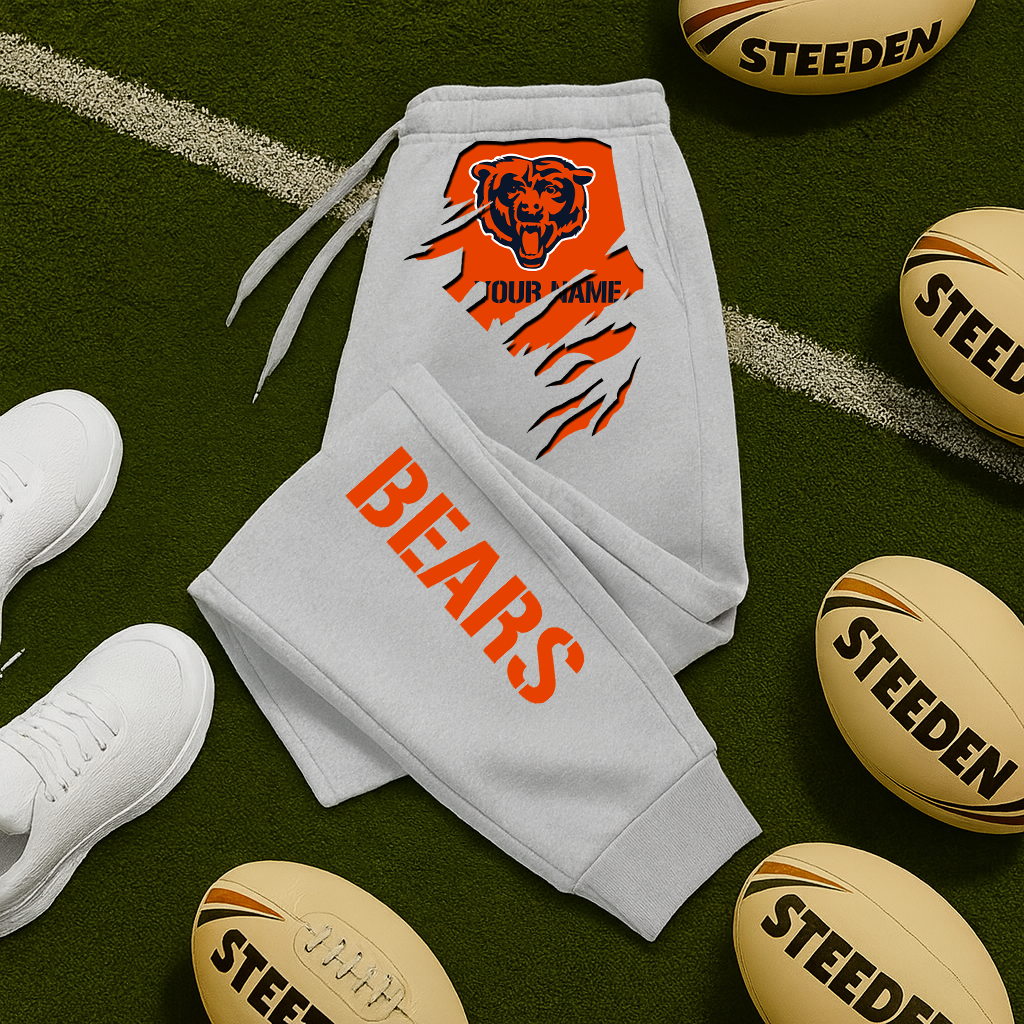 LIMITED EDITION - NEW PERSONALIZED NFL26 CCB CHICAGO BEARS JOGGERS