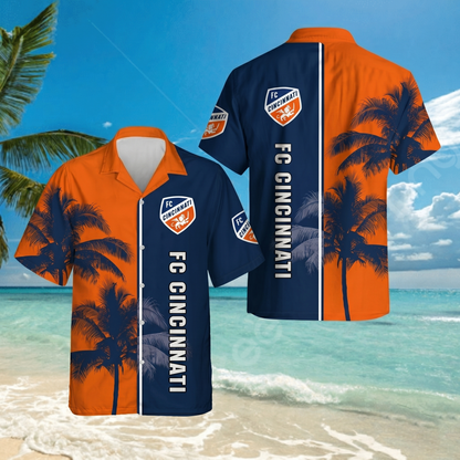 TOP SELLING - NEW CUSTOMIZED MLS05 FCC FC CINCINNATI UNISEX HAWAIIAN SHIRT