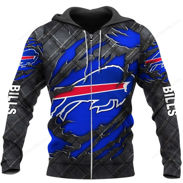 LIMITED EDITION - NEW CUSTOMIZED NFL03 BFB BUFFALO BILLS UNISEX T-SHIRT, POLO, HOODIE & JACKETS