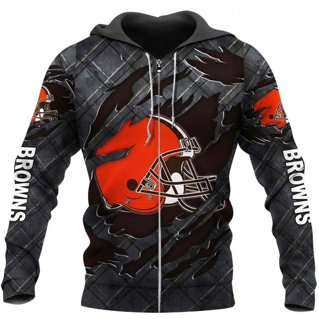 LIMITED EDITION - NEW CUSTOMIZED NFL29 CLB CLEVELAND BROWNS UNISEX T-SHIRT, POLO, HOODIE & JACKETS
