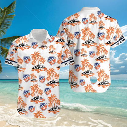 TOP SELLING - NEW CUSTOMIZED MLS05 FCC FC CINCINNATI UNISEX HAWAIIAN SHIRT
