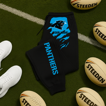 LIMITED EDITION - NEW PERSONALIZED NFL23 CLP CAROLINA PANTHERS JOGGERS