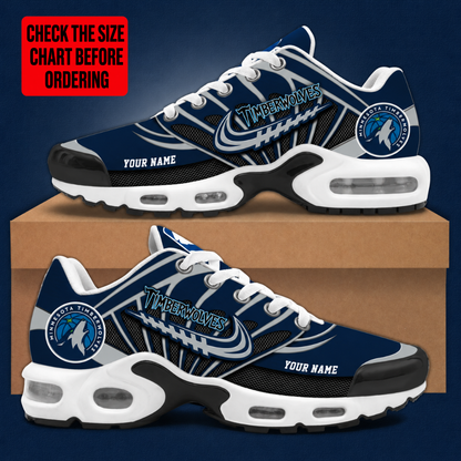 [HOT DEAL] NEW CUSTOMIZED NBA05 MTW MINNESOTA TIMBERWOLVES AIR MAX PLUS SNEAKERS