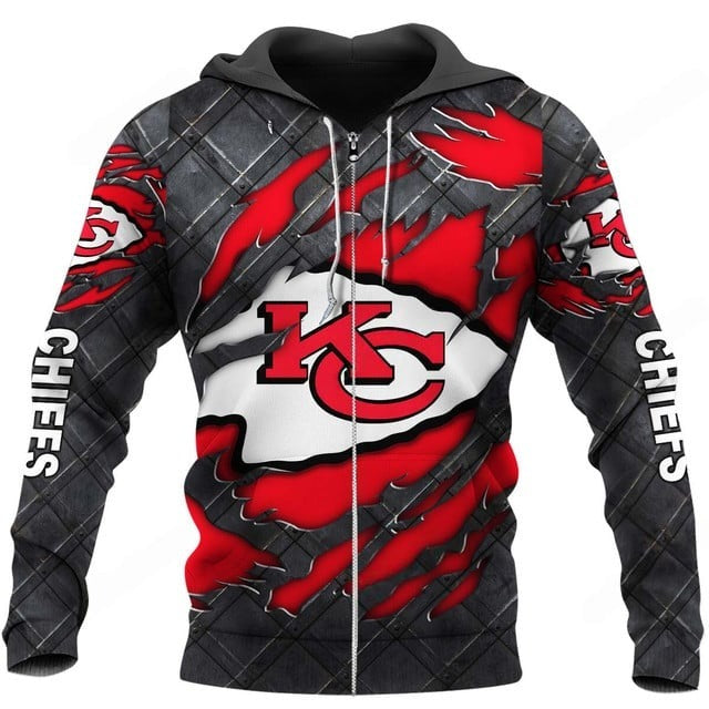 LIMITED EDITION - NEW CUSTOMIZED NFL01 KCC KANSAS CITY CHIEFS UNISEX T-SHIRT, POLO, HOODIE & JACKETS