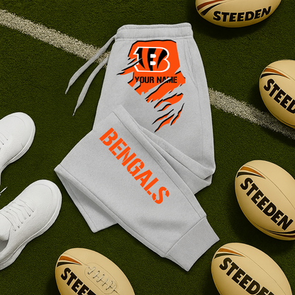 LIMITED EDITION - NEW PERSONALIZED NFL16 CCB CINCINNATI BENGALS JOGGERS